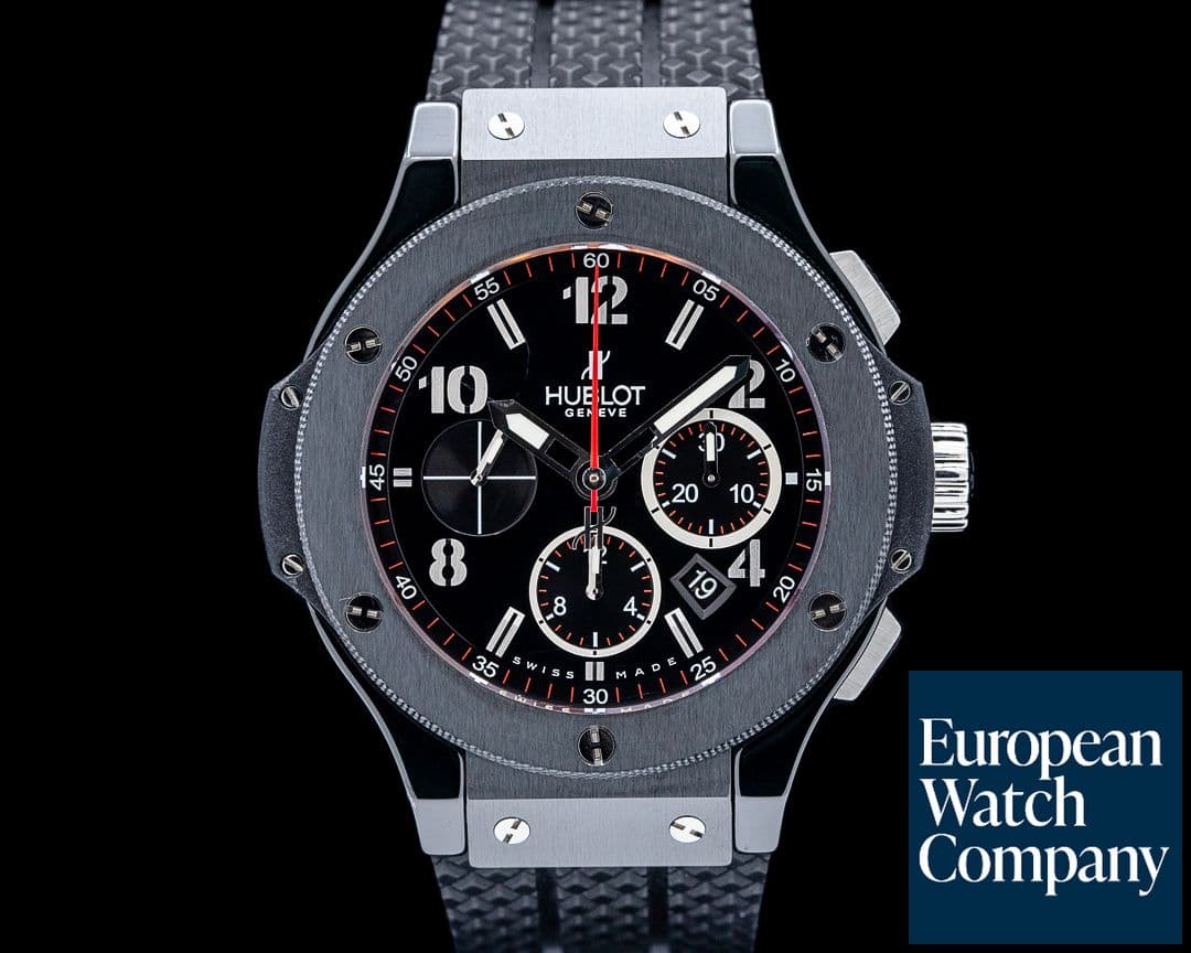 Image of Hublot Big Bang Chronograph Ceramic Black Dial