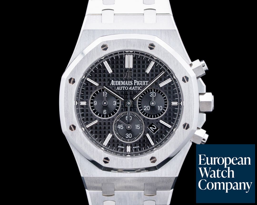 Image of Audemars Piguet 26320ST Royal Oak Chronograph SS Black Dial