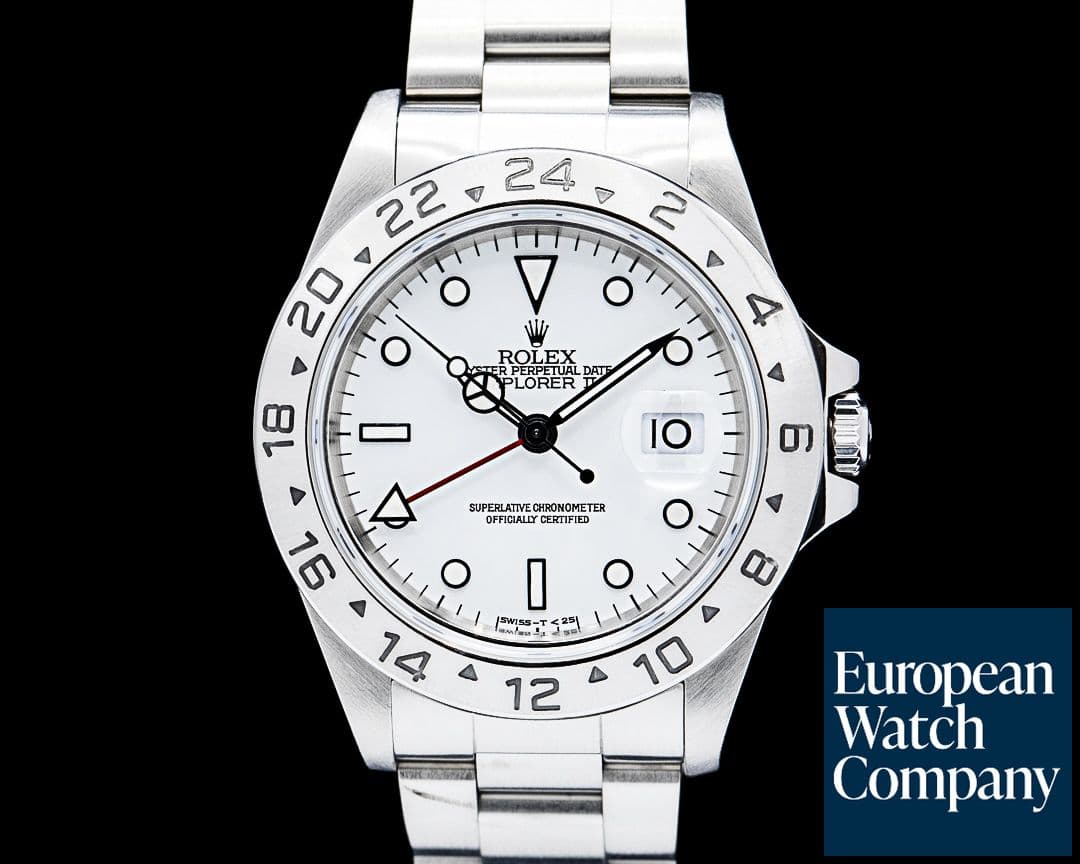 Image of Rolex 16570 Explorer II SS White Dial Circa. 1998