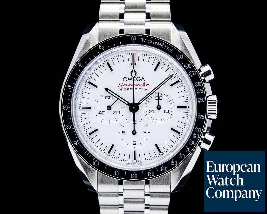 Image of Omega Speedmaster Moonwatch Professional SS White Dial