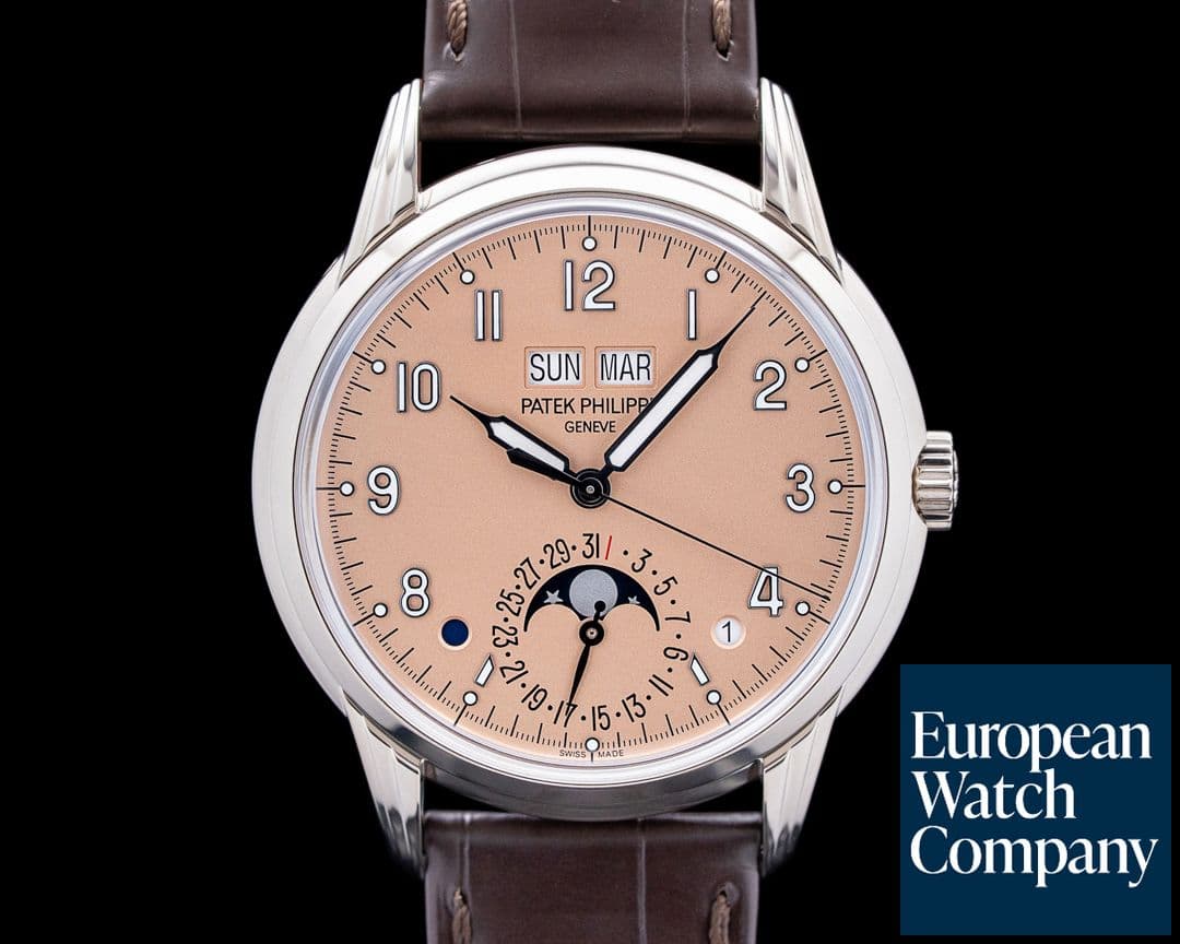 Image of Patek Philippe 5320G Grand Complications Perpetual Calendar 18K White Gold Salmon Dial