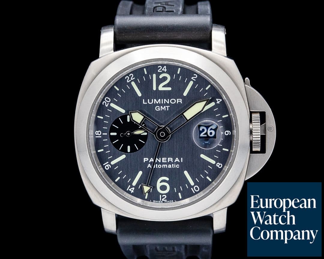Image of Panerai PAM00089 Luminor GMT Titanium Gray Dial