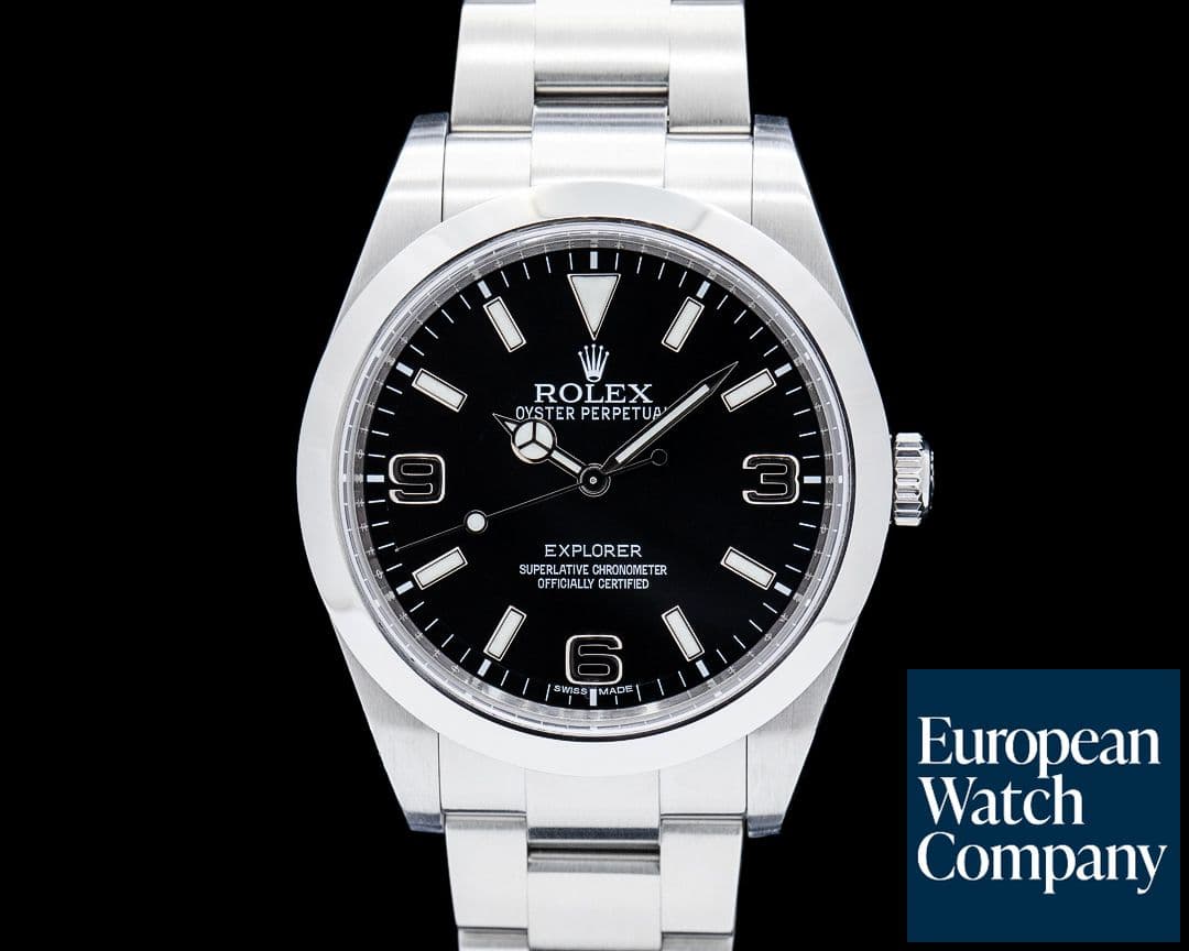 Image of Rolex 214270 Explorer SS Black Dial