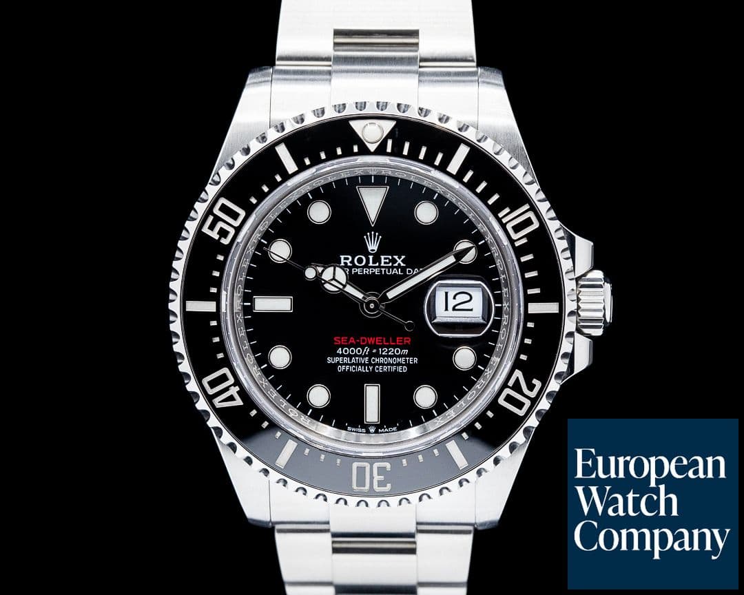 Image of Rolex 126600 Sea-Dweller SS Black Dial
