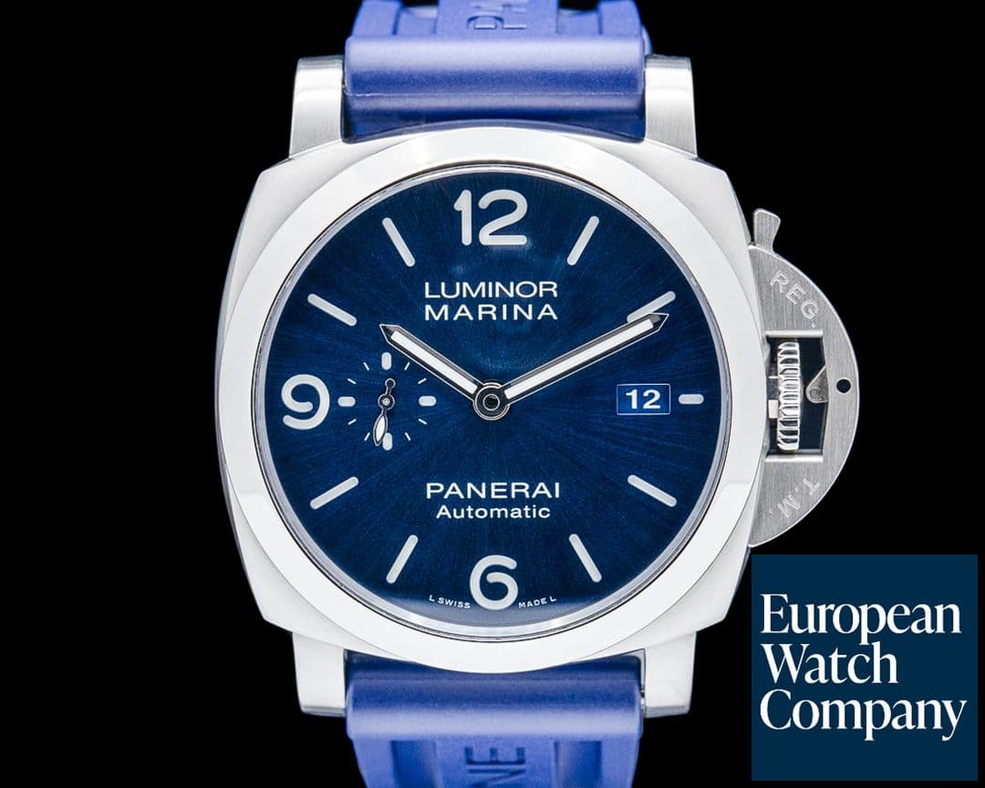 Image of Panerai PAM01313 Luminor Marina SS Blue Dial