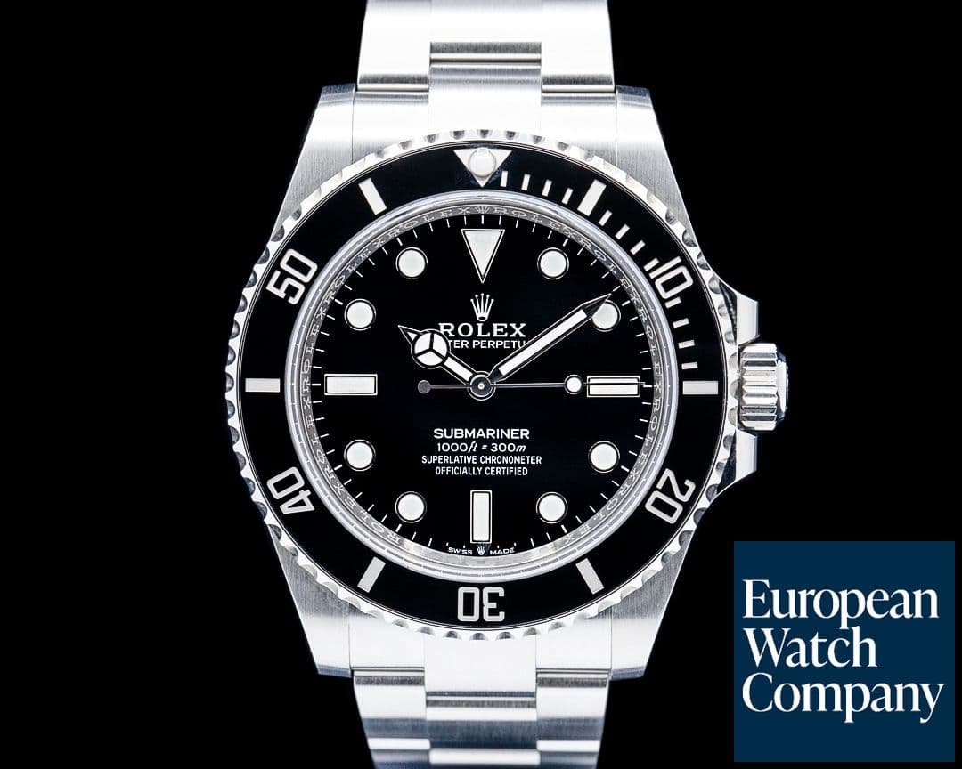 Image of Rolex 124060 Submariner No Date 41MM SS Black Dial 2024