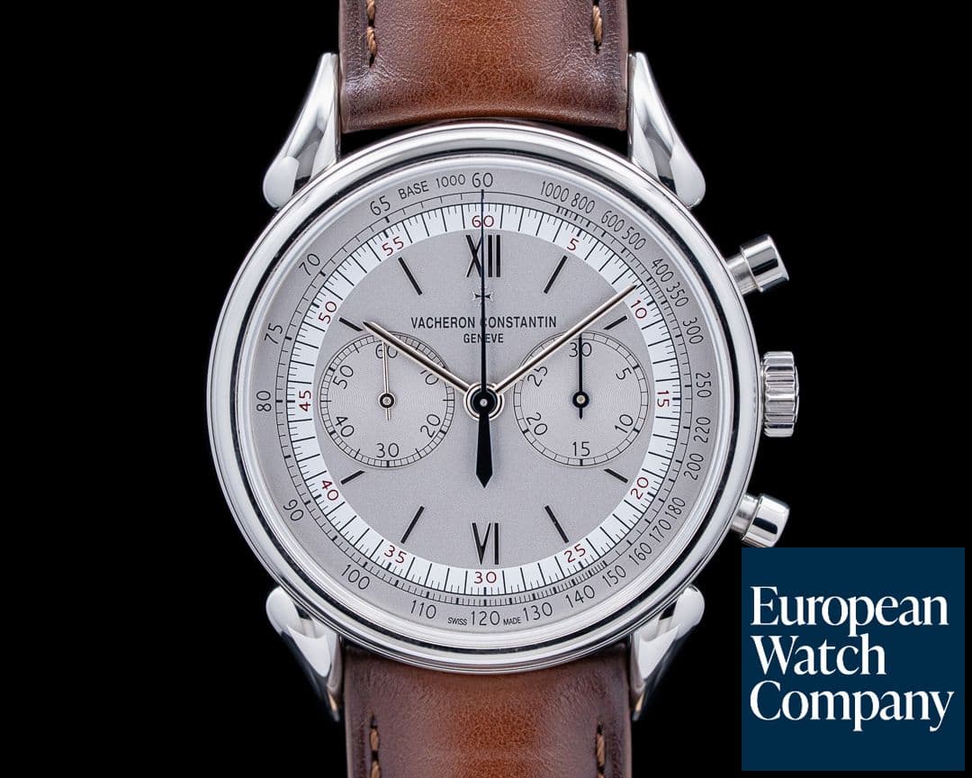 Image of Vacheron Constantin 5000H Historiques Cornes de Vache 1955 SS Silver Dial