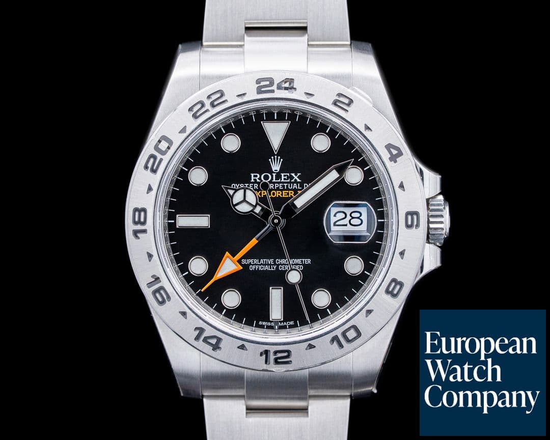 Image of Rolex 216570 Explorer II SS Black Dial