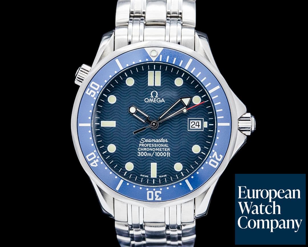 Image of Omega Seamaster Diver 300M SS Blue Dial