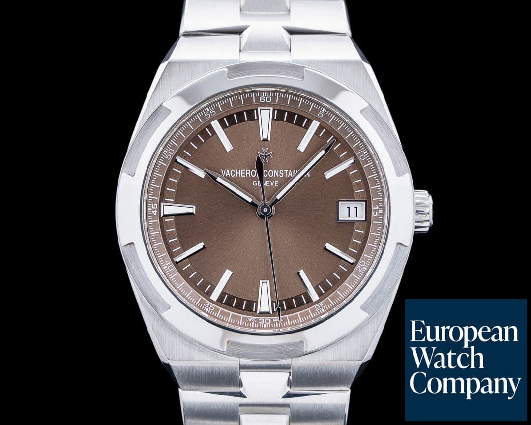 Image of Vacheron Constantin 4500V Overseas 41MM SS Brown Dial RARE