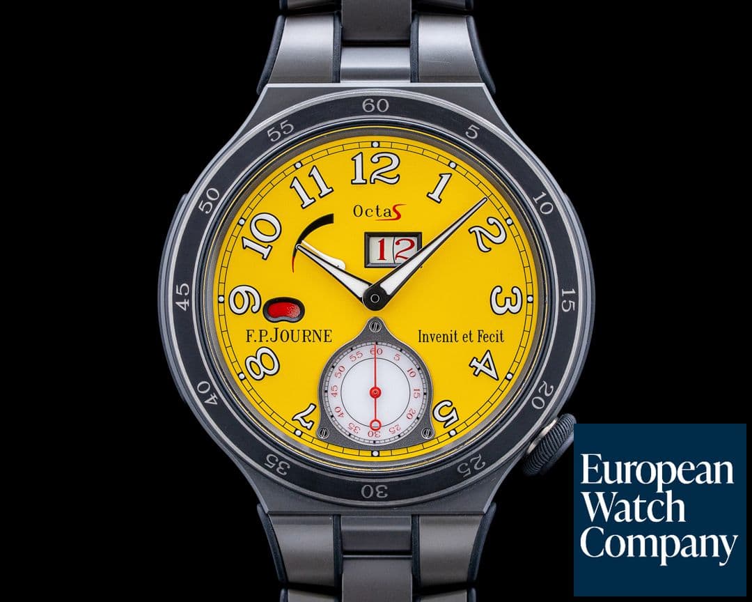 Image of F. P. Journe ARS2 Octa Automatique Reserve Titanium Yellow Dial