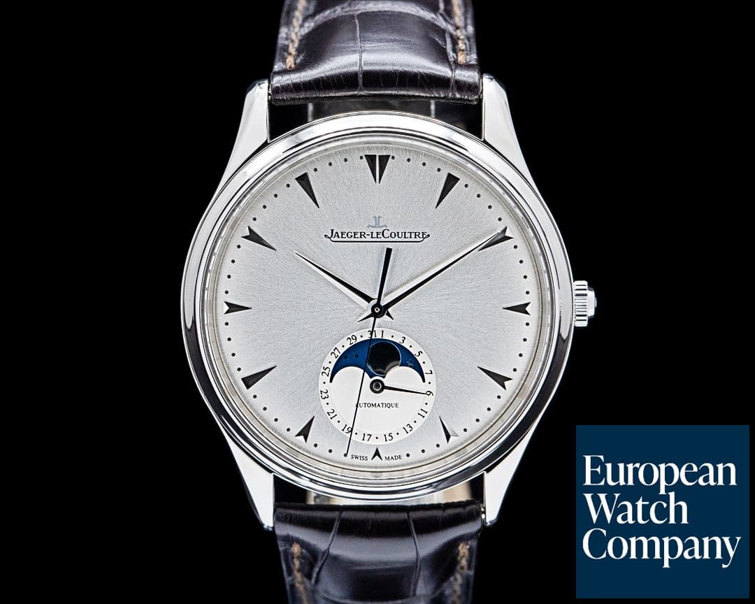 Image of Jaeger-LeCoultre Q1368420 Master Ultra Thin Moon SS Silver Dial