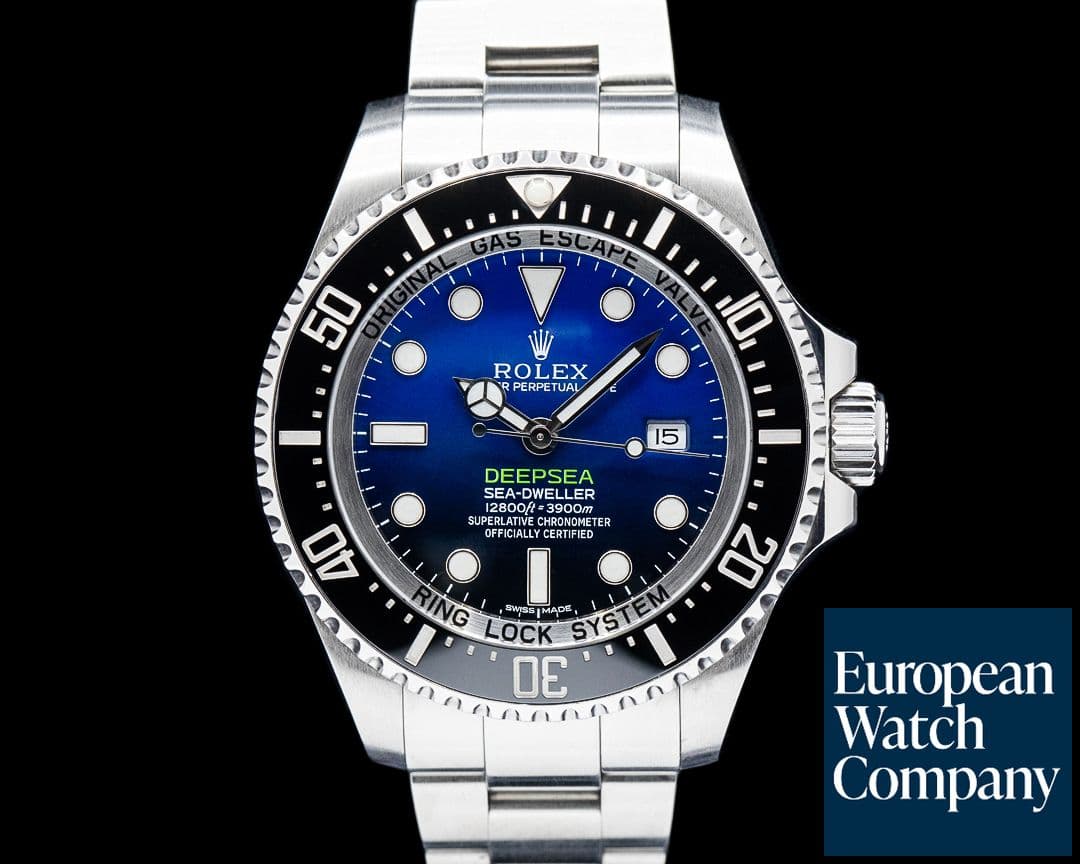 Image of Rolex 116660 Sea-Dweller Deepsea "James Cameron" SS Blue Dial