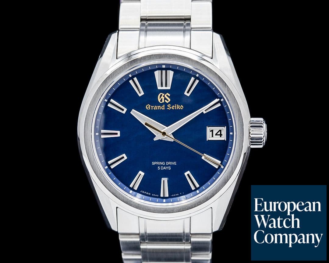 Image of Grand Seiko SLGA007 Lake Suwa Evolution 9 SS Blue Dial LIMITED