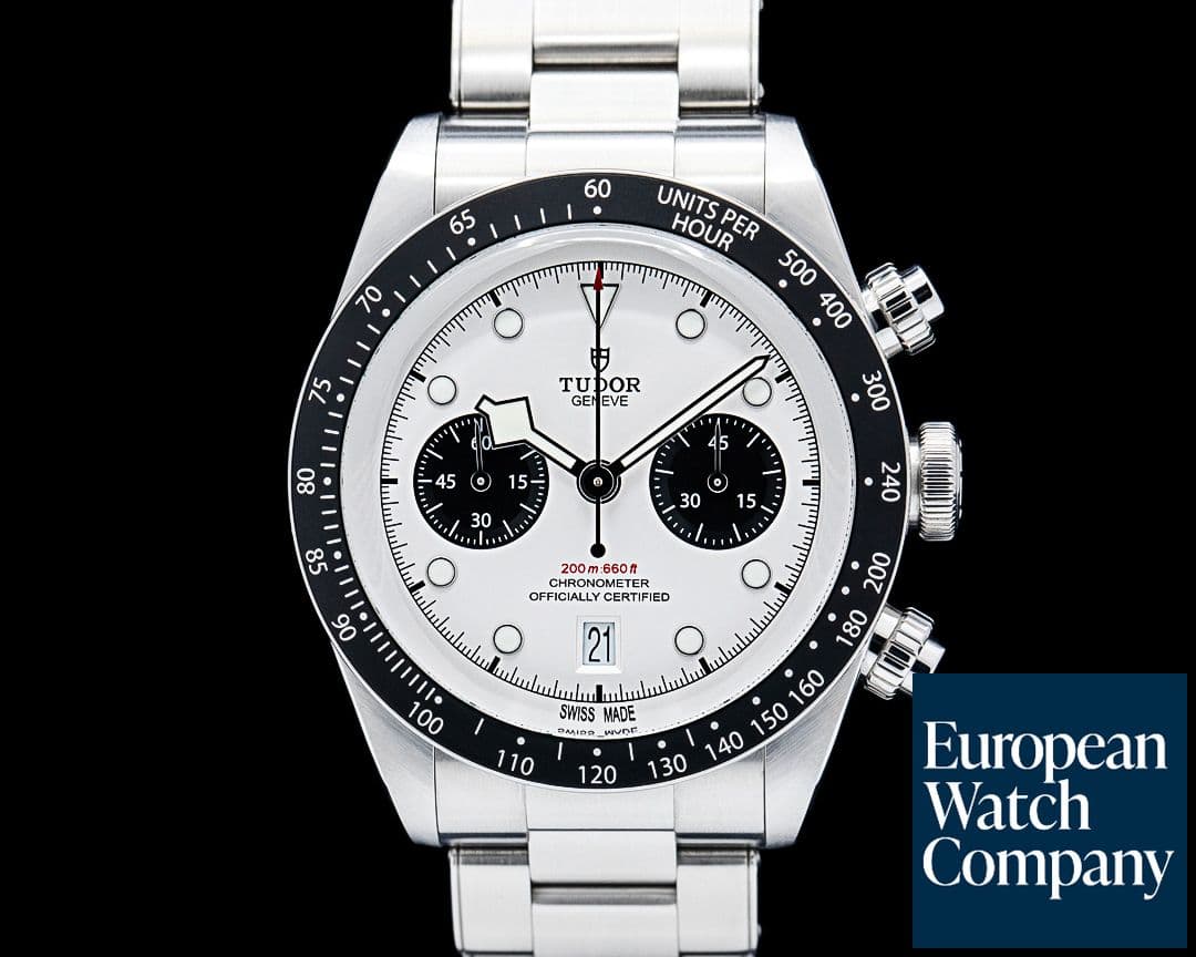 Image of Tudor 79360N Black Bay Chronograph SS Silver Dial