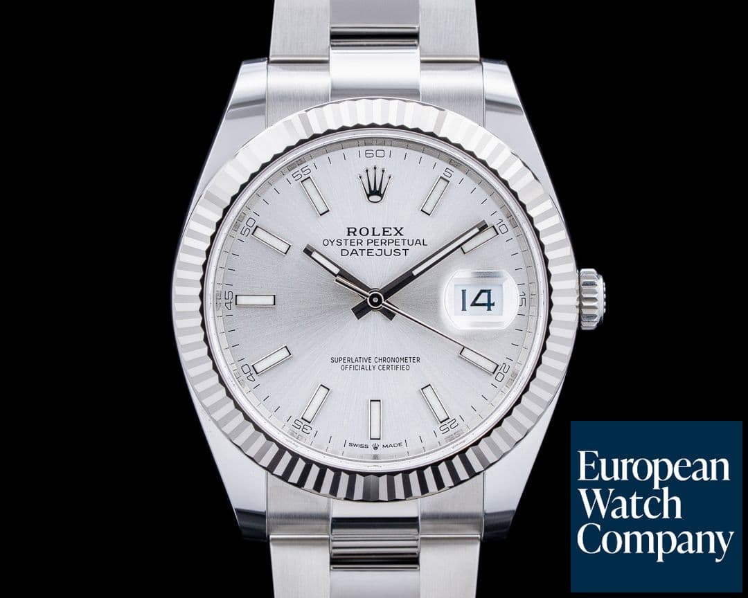 Image of Rolex 126334 Datejust 41MM SS Silver Dial 2024 UNWORN