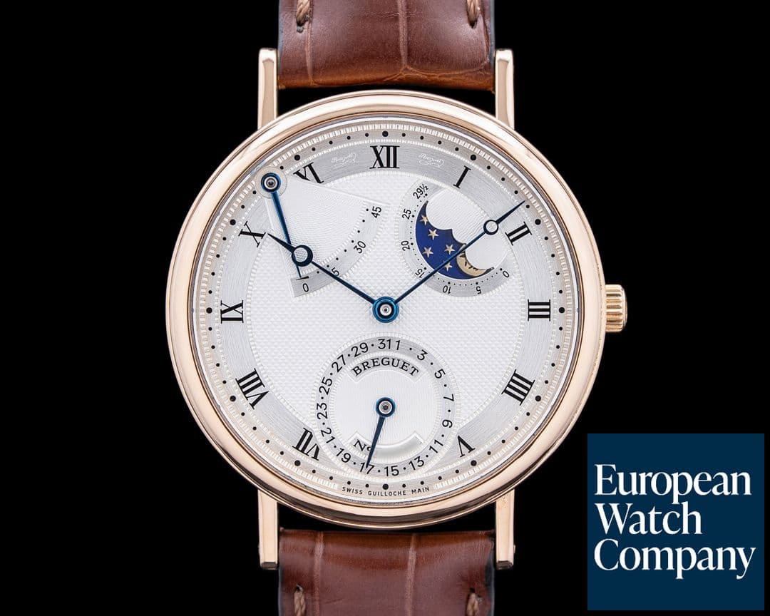 Image of Breguet 3137BR Classique Automatic 18K Rose Gold Silver Dial