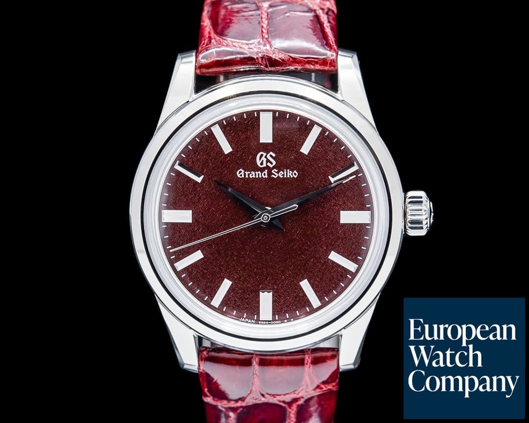 Image of Grand Seiko SBGW287 Elegance Collection SS Burgundy Dial 2025