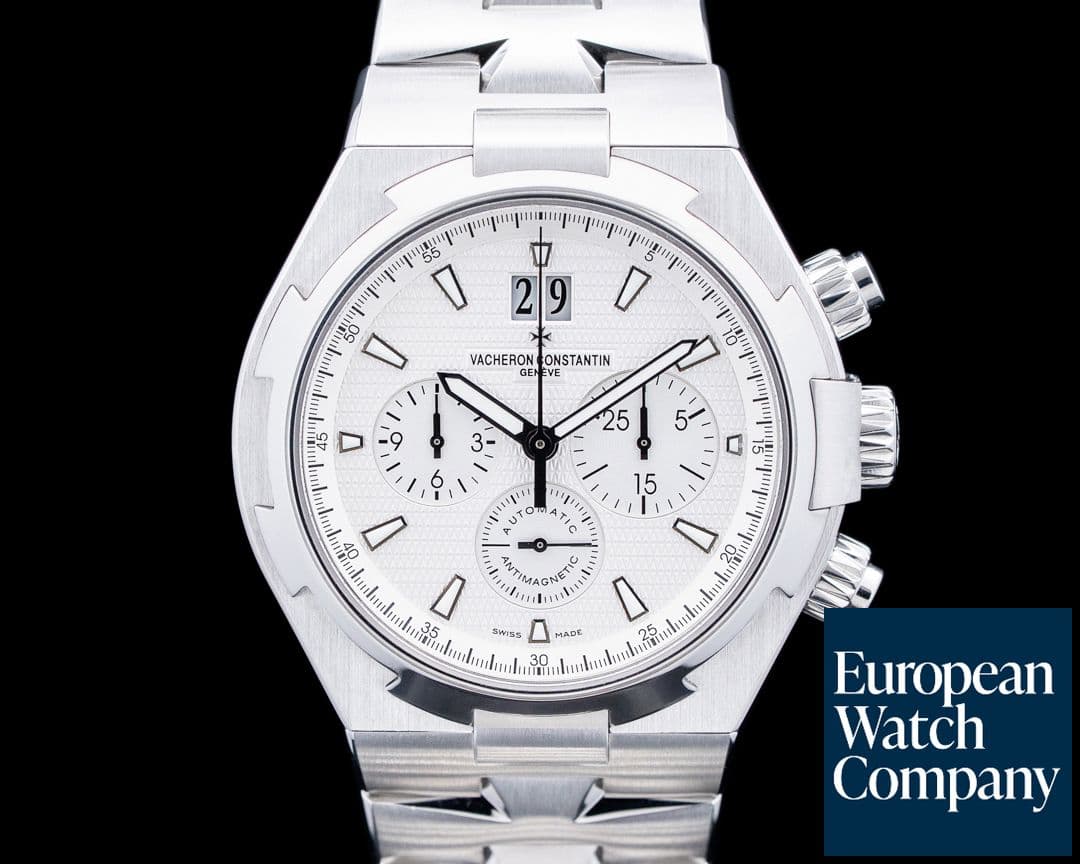 Image of Vacheron Constantin 49150 Overseas Chronograph SS Silver Dial