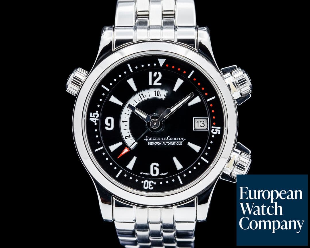 Image of Jaeger LeCoultre Q1708170 Master Compressor Memovox SS Black Dial