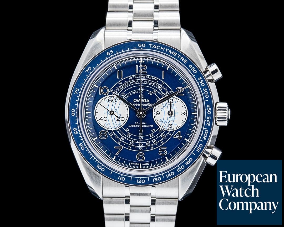 Image of Omega Speedmaster Chronoscope SS Blue Dial