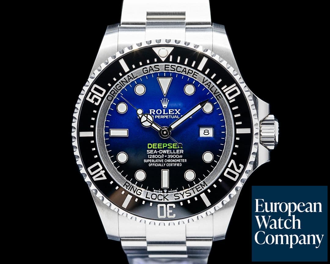 Image of Rolex 126660 Sea-Dweller Deepsea "James Cameron" SS Blue Dial