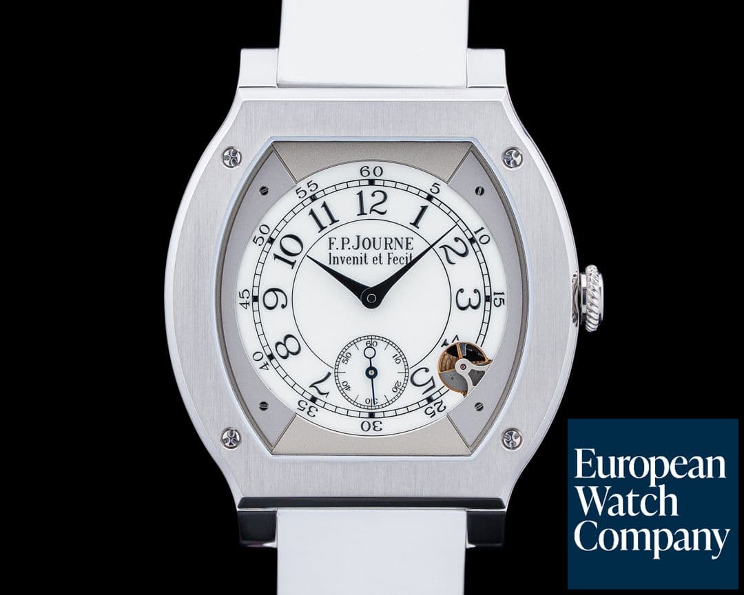Image of F.P. Journe Elegante 48MM ELHT Titanium White Dial