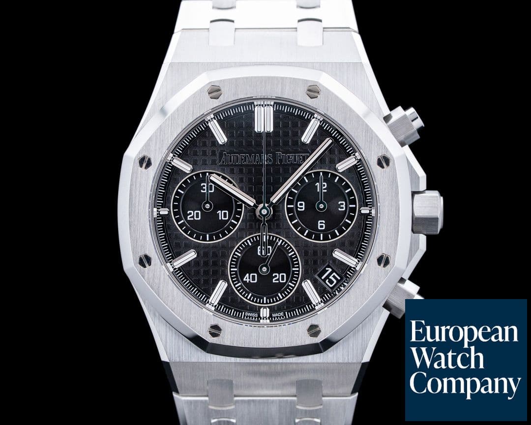 Image of Audemars Piguet 26240ST Royal Oak Chronograph "50th Anniversary" SS Black Dial