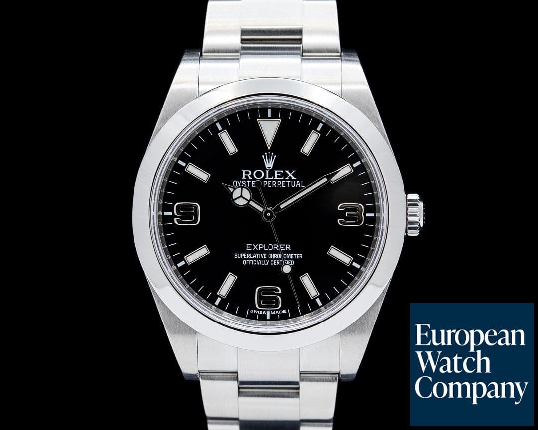 Image of Rolex 214270 Explorer SS Black Dial