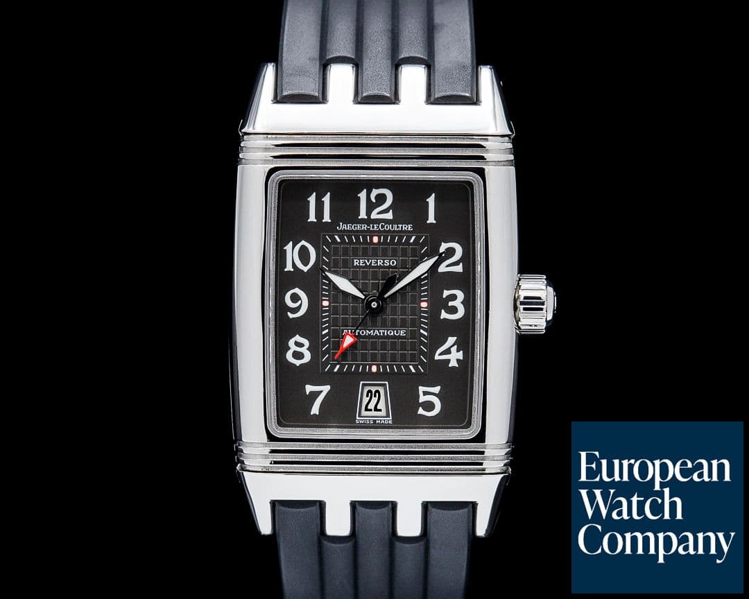 Image of Jaeger LeCoultre 290.8.60 Reverso Gran Sport SS Gray Dial