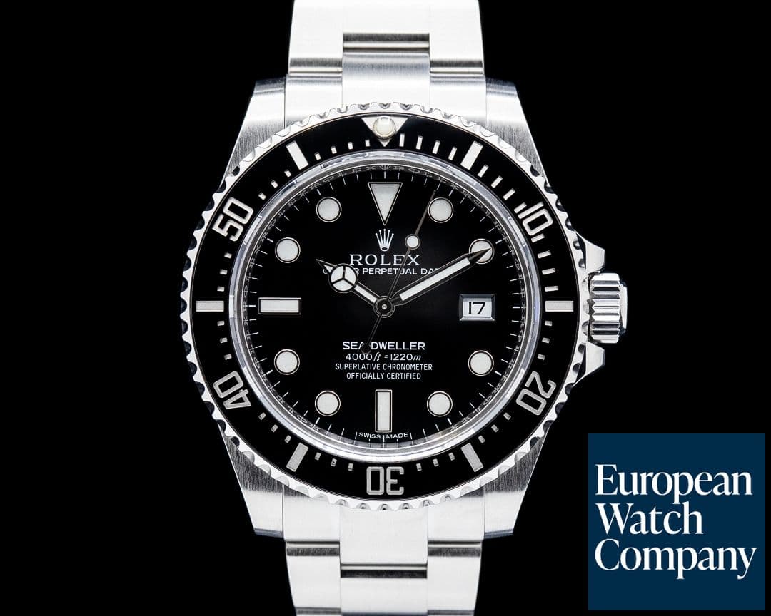 Image of Rolex 116600 Sea-Dweller SS Black Dial