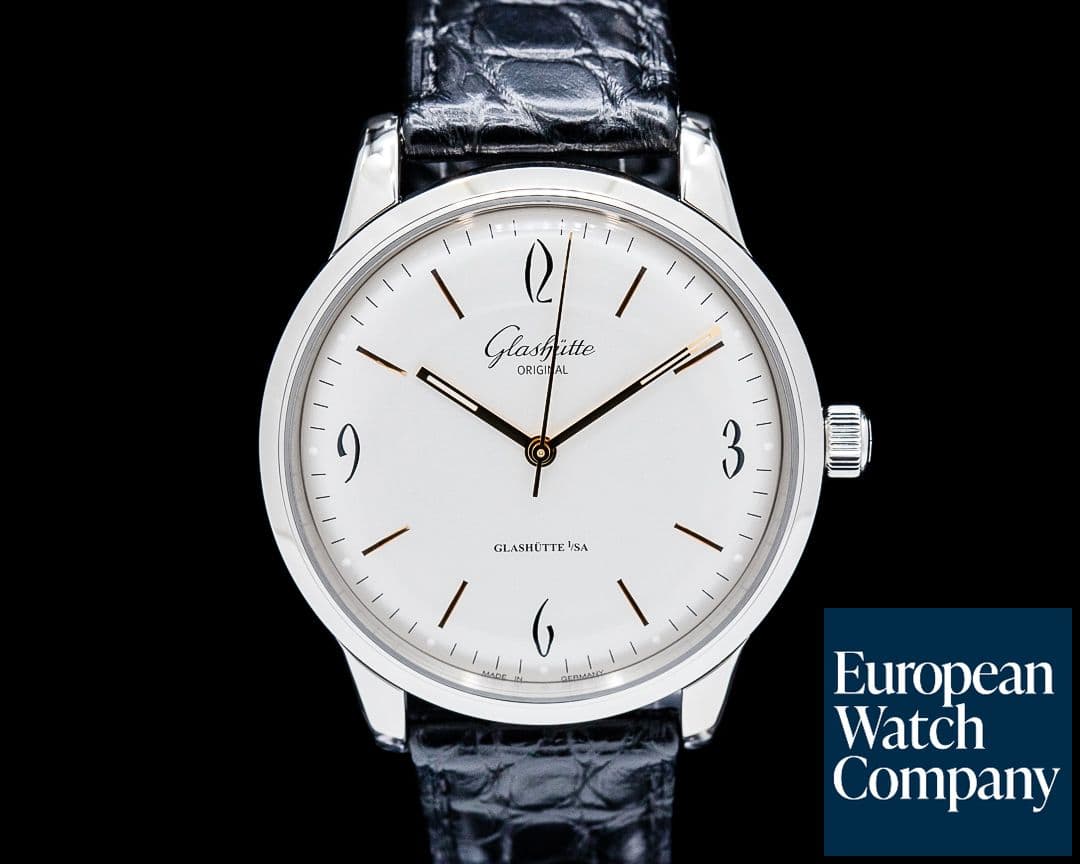Image of Glashutte Original Senator Sixties SS Silver Dial