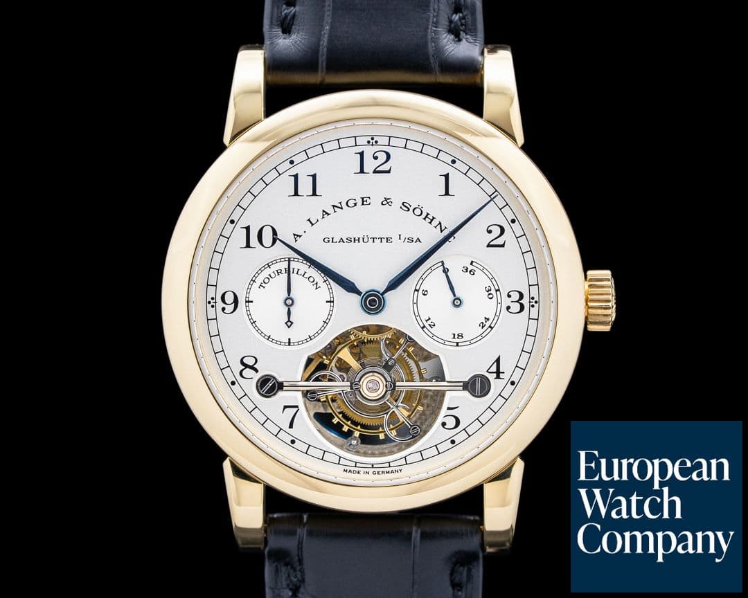 Image of A. Lange and Sohne 701.001 Tourbillon Pour le Merite 18K Yellow Gold
