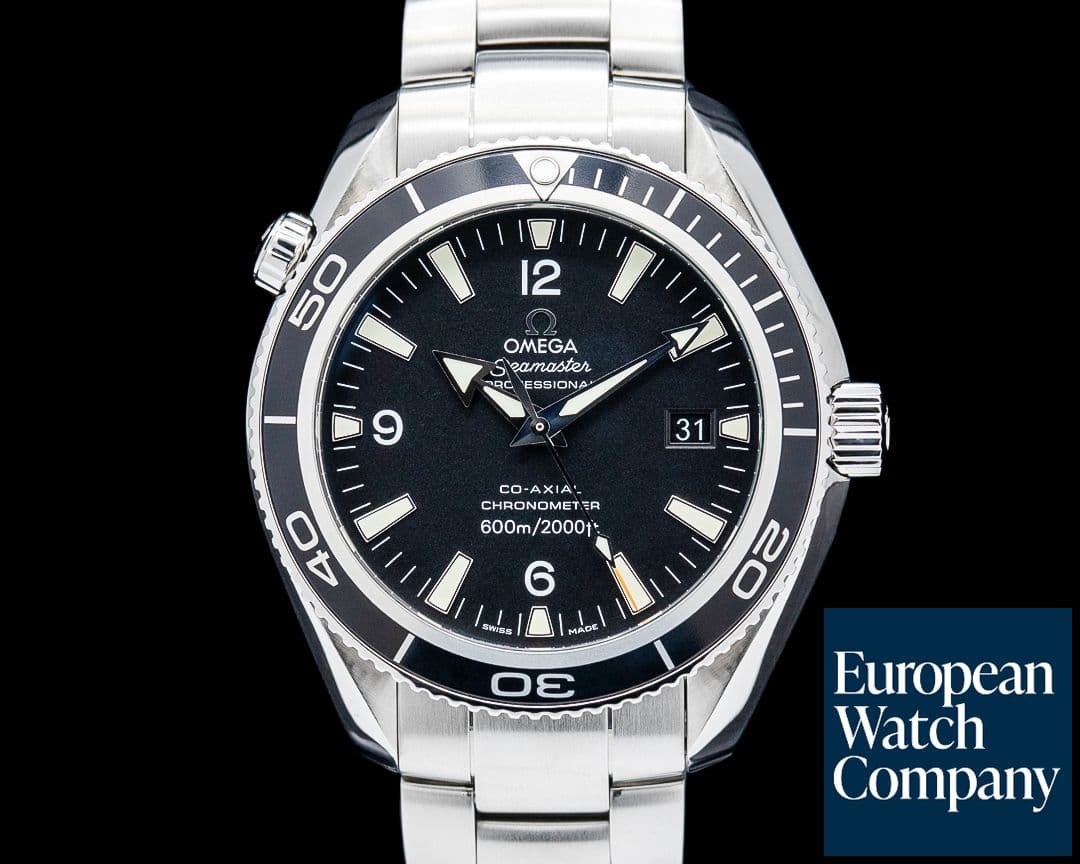 Image of Omega 2201.50.00 Seamaster Planet Ocean SS Black Dial
