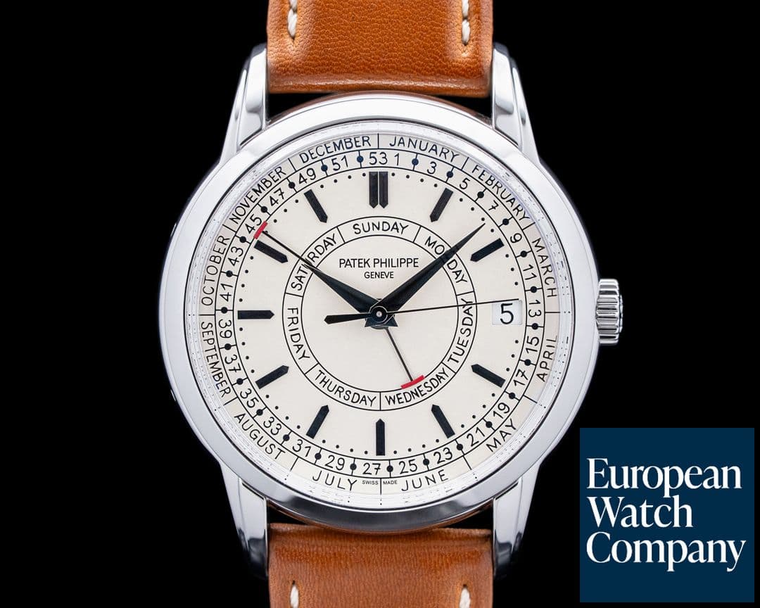 Image of Patek Philippe 5212A Calatrava Weekly Calendar SS Silver Dial