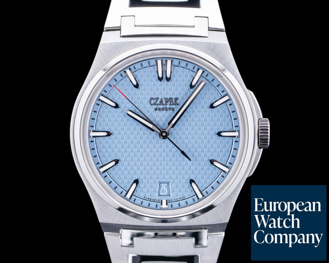 Image of Czapek & Cie Antarctique Passage de Drake SS Glacier Blue Dial
