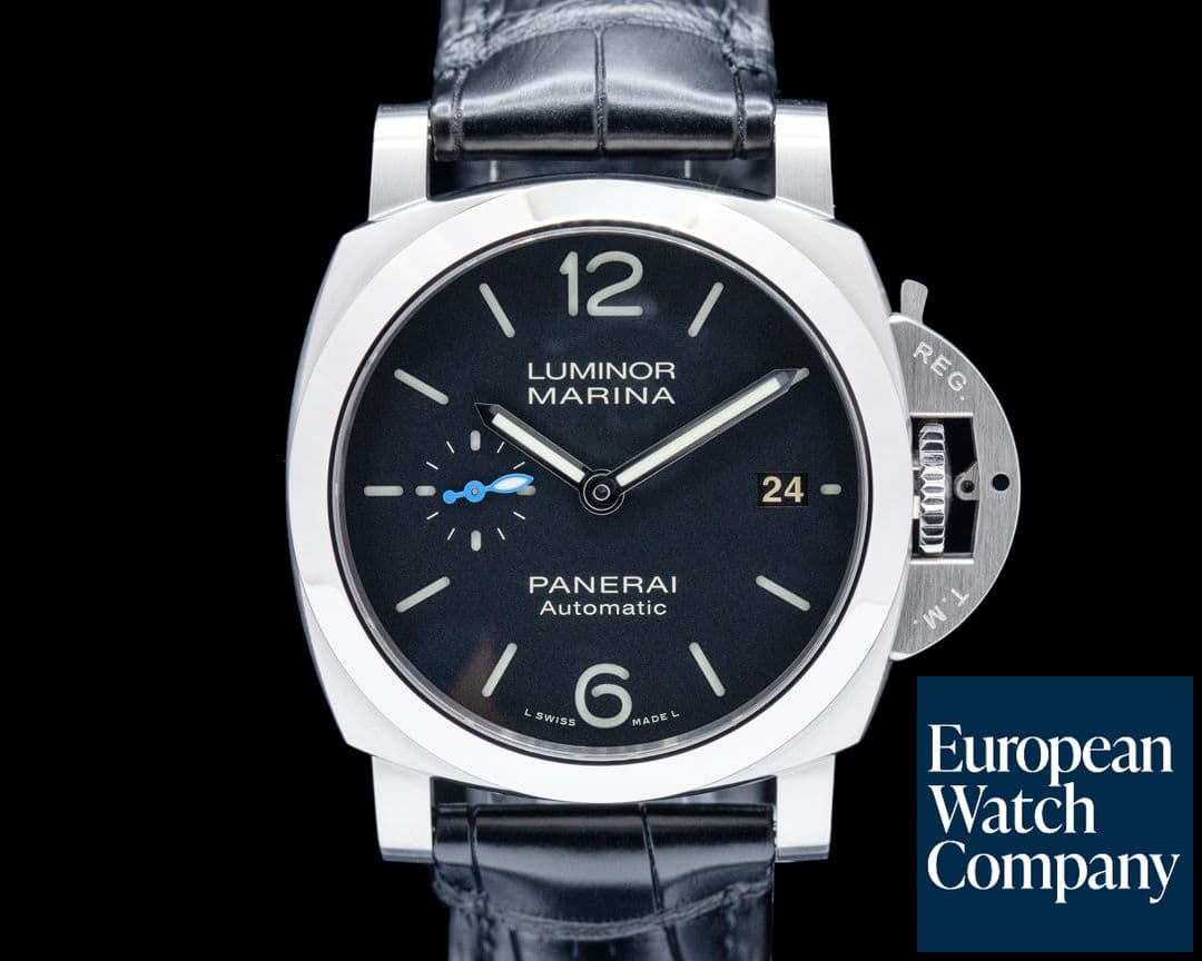 Image of Panerai PAM01372 Luminor Quaranta SS Black Dial 2024 LIMITED