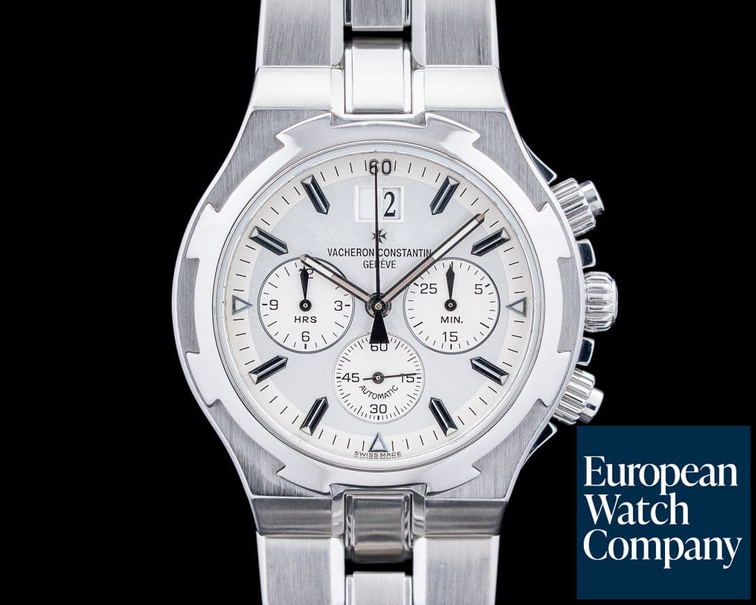 Image of Vacheron Constantin 49140 Overseas Chronograph SS Silver Dial