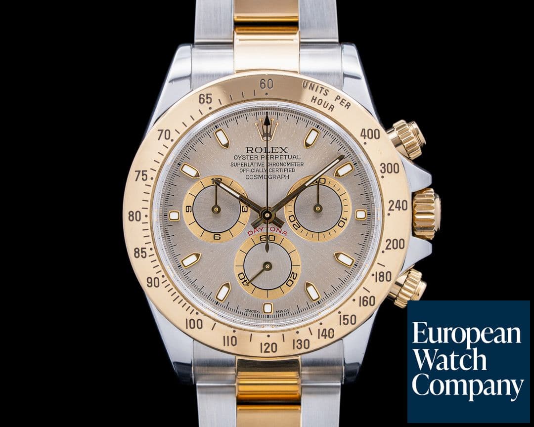 Image of Rolex 116523 Daytona Cosmograph SS / Yellow Gold Gray Dial