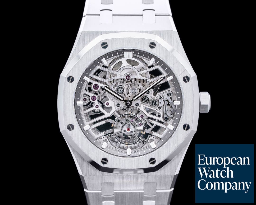 Image of Audemars Piguet 26735ST Royal Oak Flying Tourbillon SS Skeleton Dial