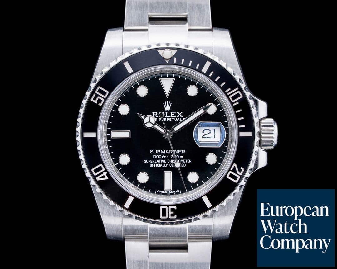 Image of Rolex 116610LN Submariner Ceramic SS Black Dial