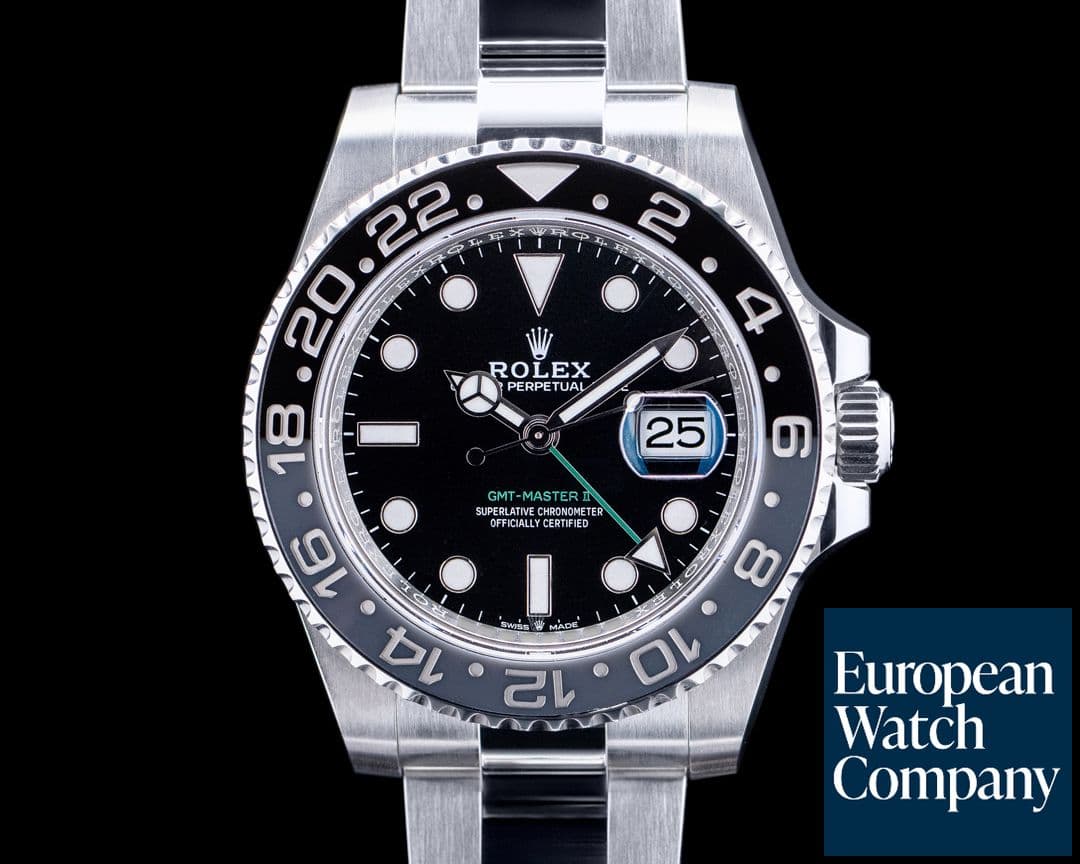 Image of Rolex 126710GRNR GMT-Master II SS Black Dial 2024