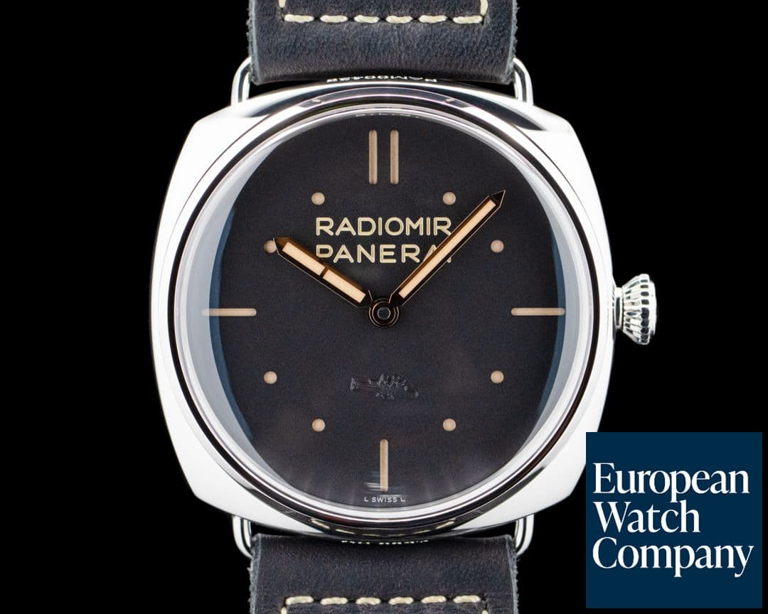 Image of Panerai PAM00425 Radiomir S.L.C. 3 Days SS Black Dial