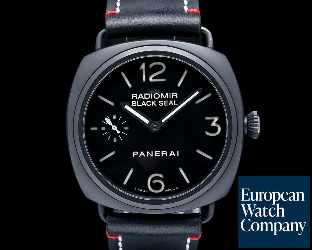 Image of Panerai PAM00292 Radiomir Black Seal Ceramic Black Dial