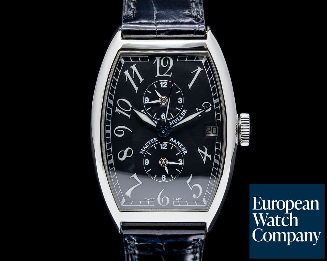 Image of Franck Muller 5850MB Master Banker SS Black Dial