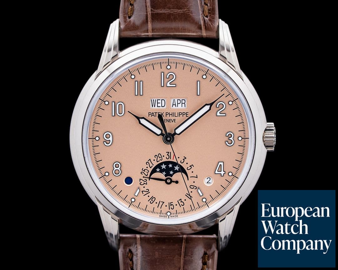 Image of Patek Philippe 5320G Grand Complications Perpetual Calendar 18K White Gold Salmon Dial