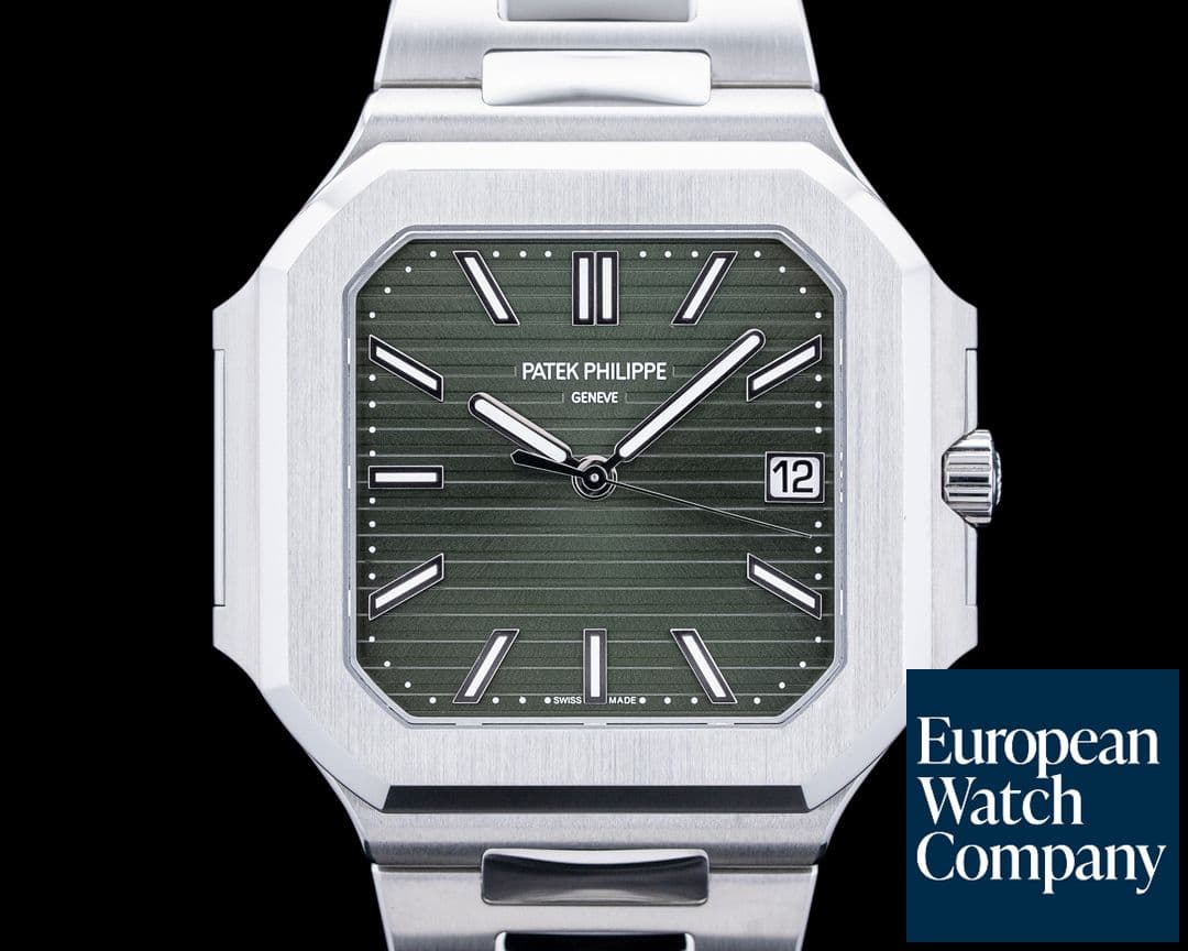 Image of Patek Philippe 5821/1A Cubitus Date SS Green Dial 2024