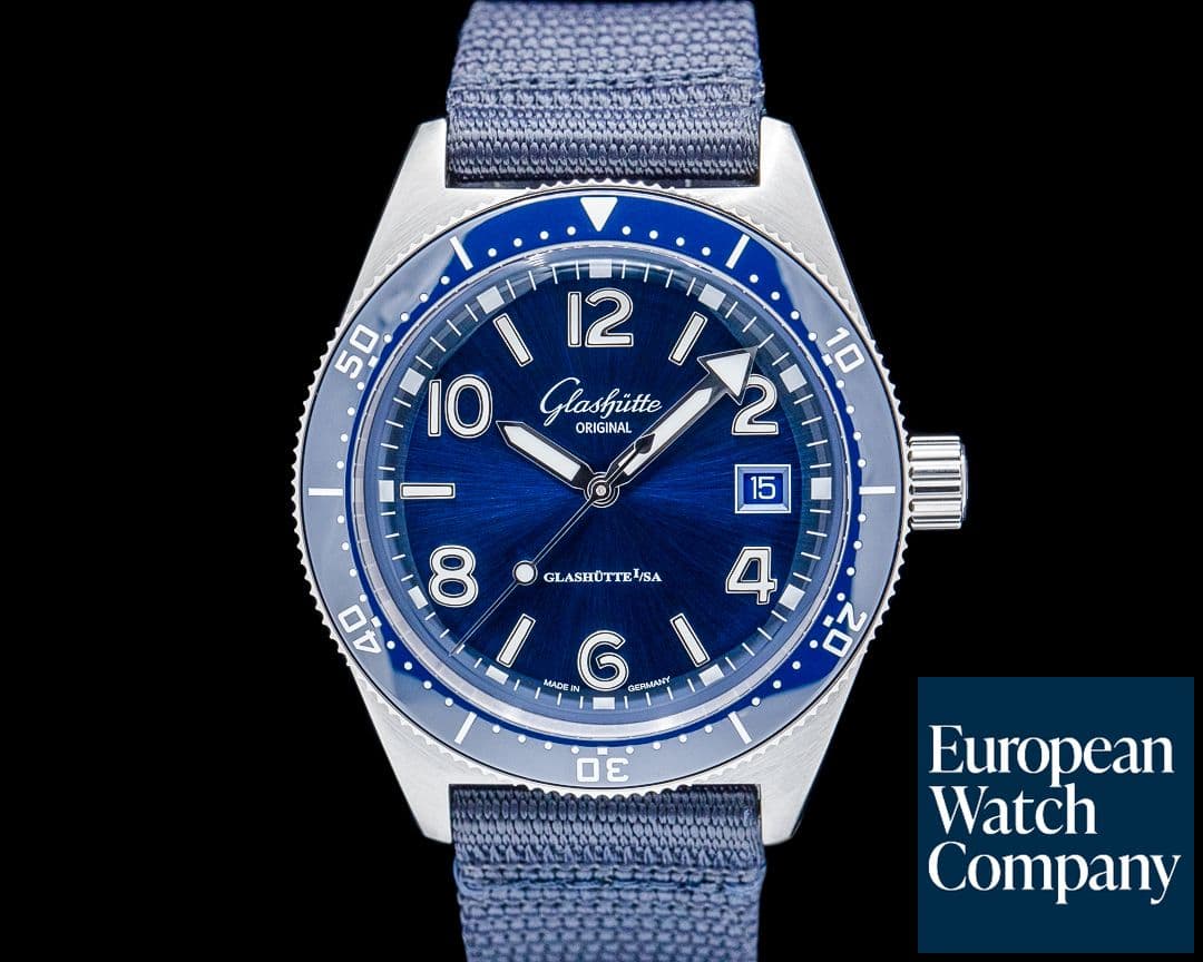 Image of Glashutte Original SeaQ SS Blue Dial