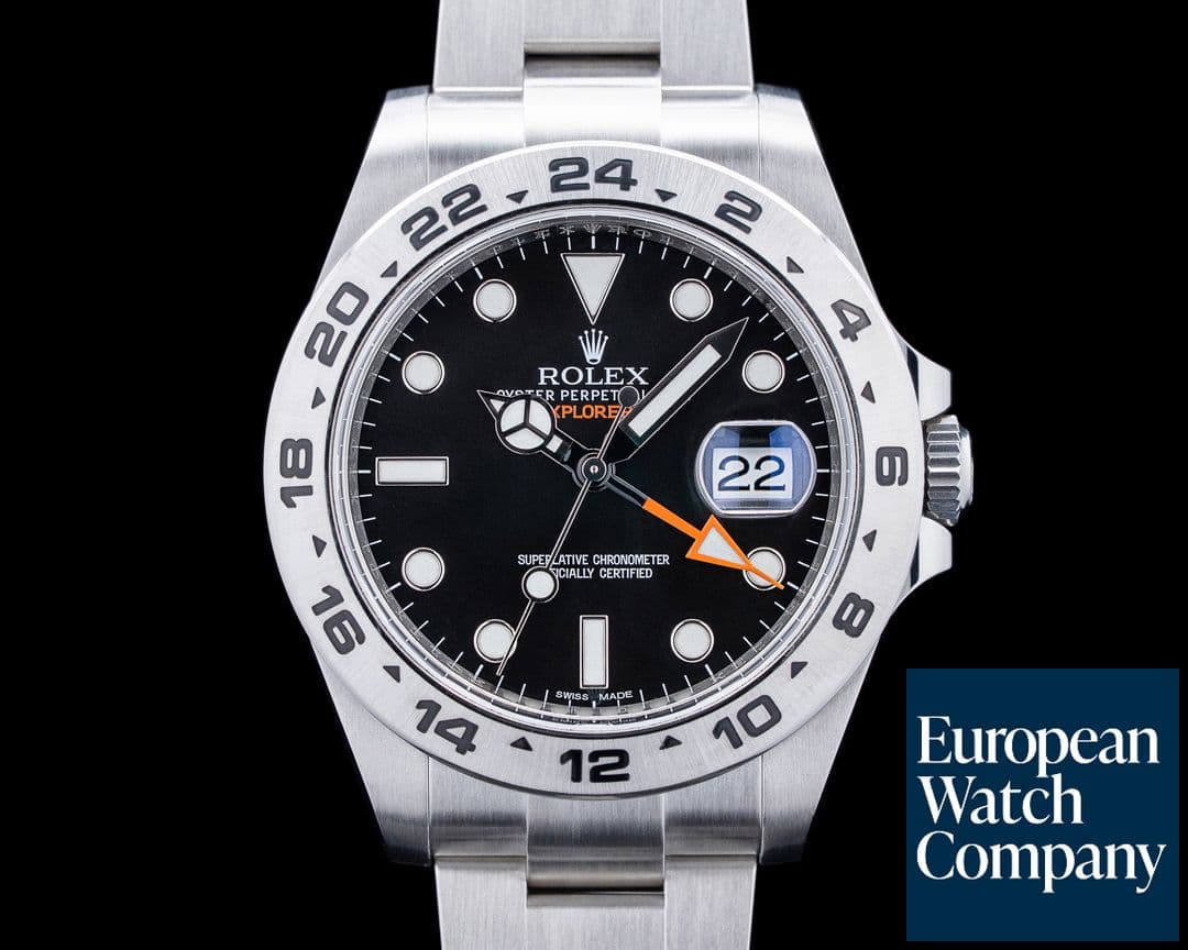 Image of Rolex 216570 Explorer II SS Black Dial