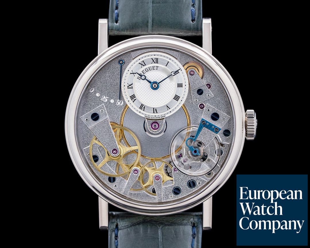 Image of Breguet 7027BB Tradition Manual Wind 18K White Gold Skeleton Dial